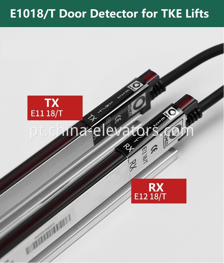 Detector de portas de carro Memco E1018/T para elevadores de Thyssenkrupp MEMCO E1018/T Car Door Detector for ThyssenKrupp Elevators